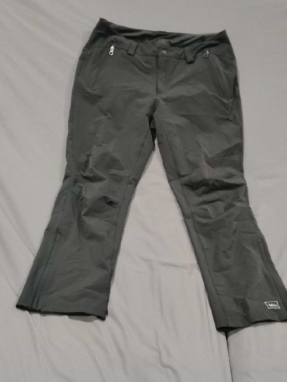 REI Men's Dark Gray Outdoor Jogger Pants